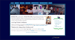 Desktop Screenshot of butterflyyoga.net